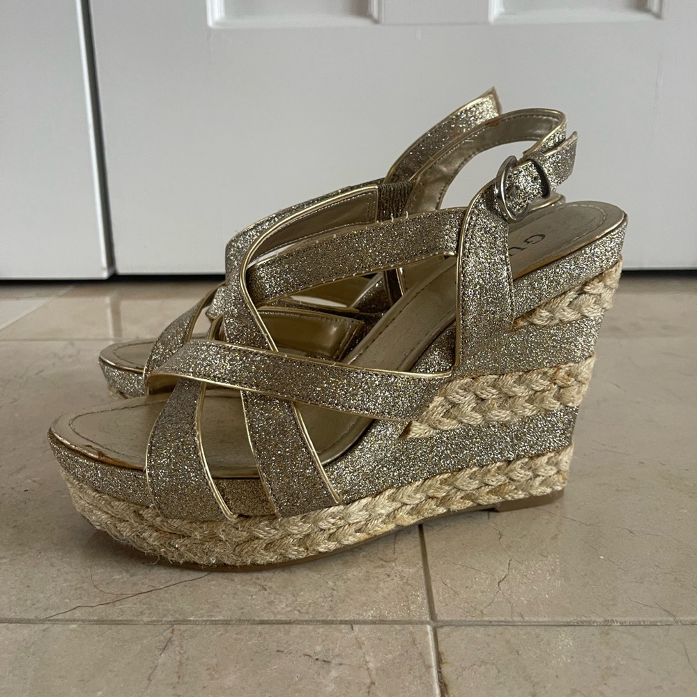 GUESS wedge sandals